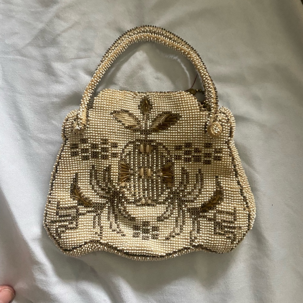 1950’s VINTAGE beaded mini bag